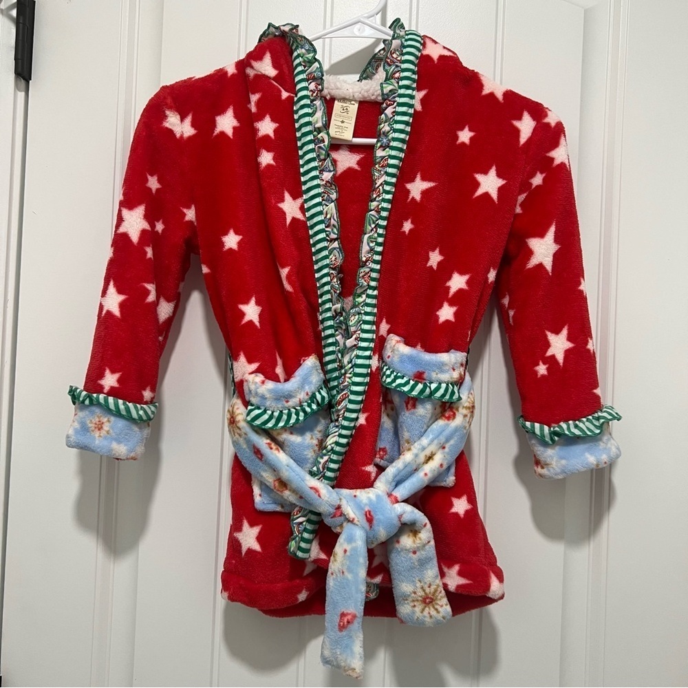 Matilda Jane Girl’s Holiday Evening Robe Size 4-6 - Picture 2 of 7